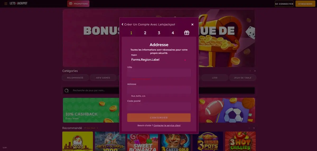 LetsJackpot Casino – Volledige online casino ervaring image 2
