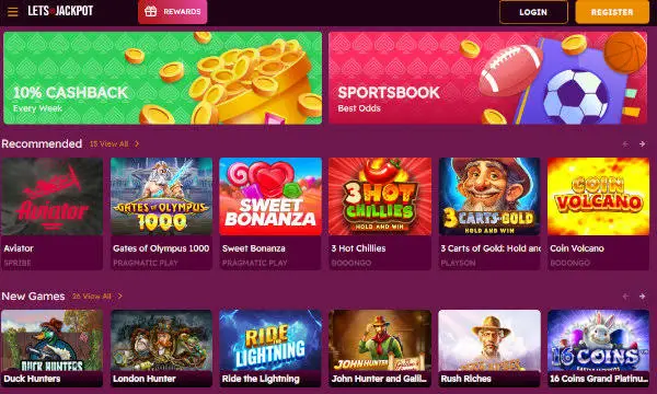 LetsJackpot Casino – Volledige online casino ervaring image 3