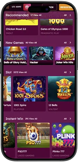 Hoe installeer je LetsJackpot Casino op je telefoon?