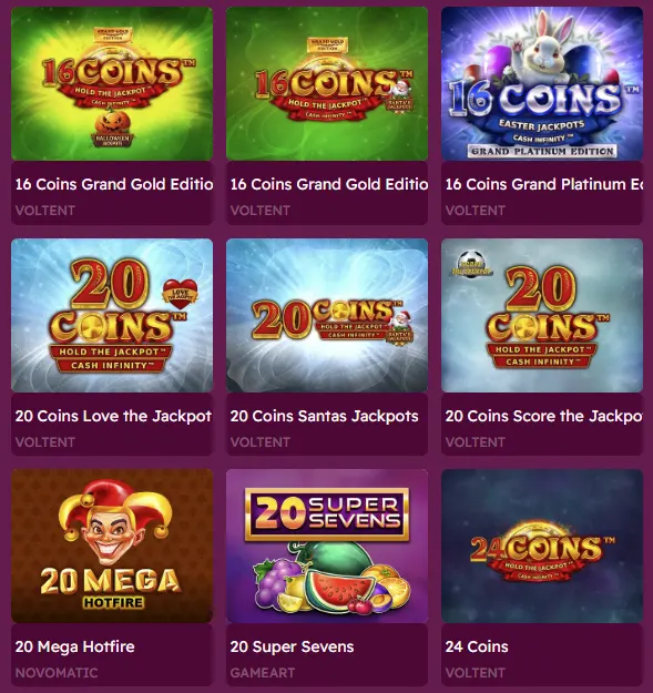 Nieuwe gokkasten bij Let's Jackpot Casino