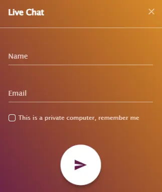 Helpchat van Let's Jackpot Casino